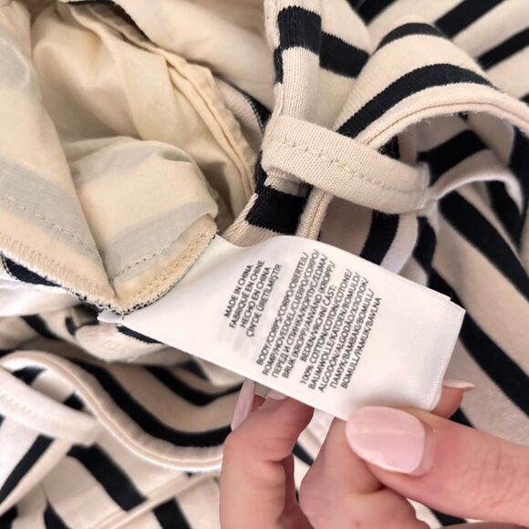 Polo Ralph Lauren Pants Size 4 Striped Straight Leg High Rise Belted Trousers - Picture 4 of 8